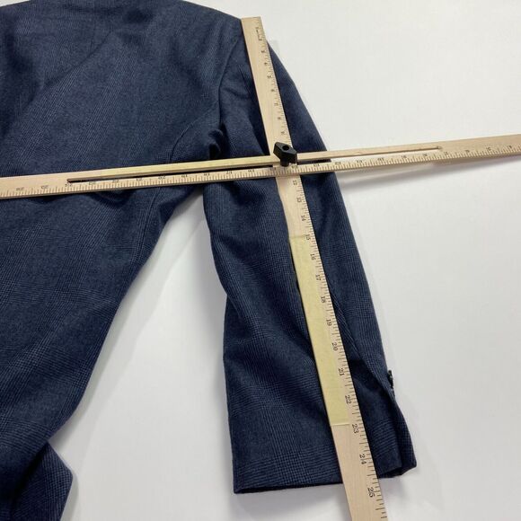 Tommy Hilfiger XL Men's 100% Wool Two Button Blazer Sport Suit Coat Blue - Picture 14 of 15